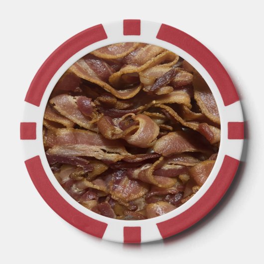 Bacon Pokerchips (Vorderseite)