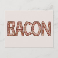 Bacon Postcard