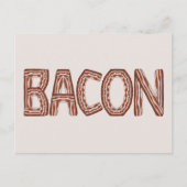 Bacon Postcard Postkarte (Vorderseite)