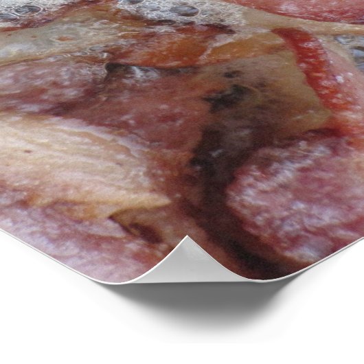 Bacon Poster (Ecke)