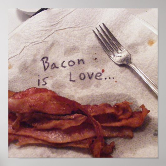 Bacon Poster (Vorne)
