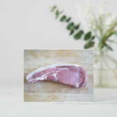 Bacon Postkarte (Stehend Vorderseite)