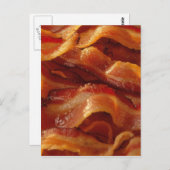 Bacon Postkarte (Vorne/Hinten)