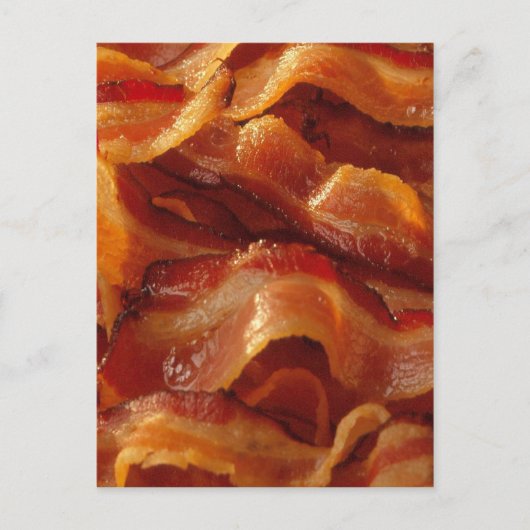 Bacon Postkarte (Vorderseite)