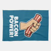 Bacon Power Geschirrtuch (Horizontal)