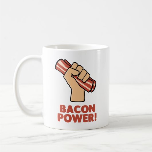 Bacon Power Kaffeetasse (Links)