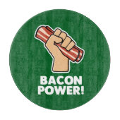 Bacon Power Schneidebrett (Vorderseite)