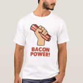 Bacon Power T-Shirt (Vorderseite)
