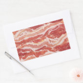 Bacon-rechteckige Stickers (Umschlag)
