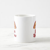 Bacon Regenbogen Kaffeetasse (Mittel)