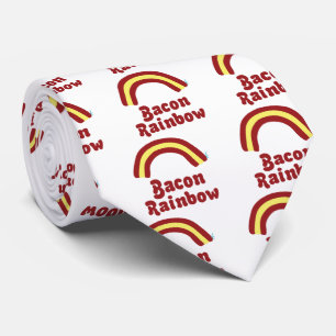 Bacon Regenbogen Krawatte