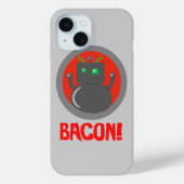 Bacon Robot iPhone Case (Rückseite)