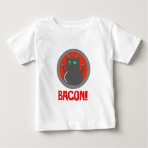 Bacon Robot Säugling T - Shirt