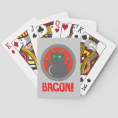 Bacon Robot Spielkarten (Rückseite)
