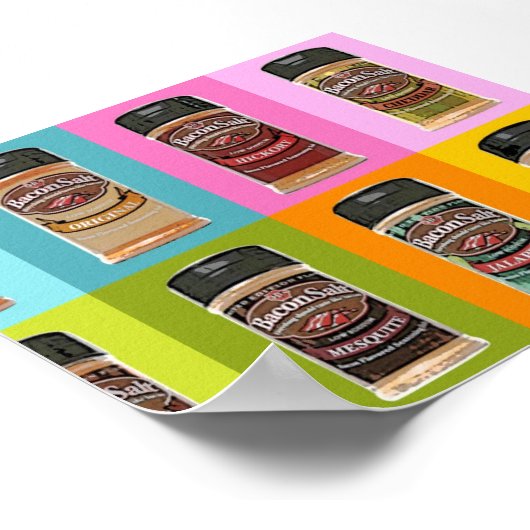 Bacon Salt Poster (Ecke)