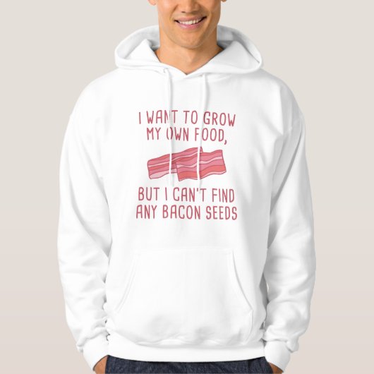 Bacon Seeds Hoodie (Vorderseite)