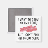 Bacon Seeds Magnet (Vorderseite/Rückseite)