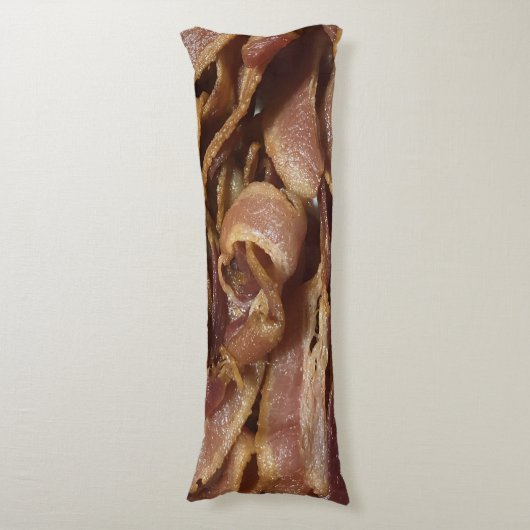 Bacon Seitenschläferkissen (Vorderseite Vertikal)