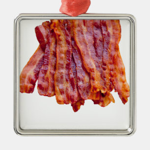 Bacon Silbernes Ornament