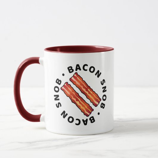 Bacon Snob Tasse (Links)