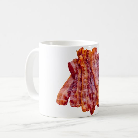 Bacon-Stack Kaffeetasse (Vorderseite Links)