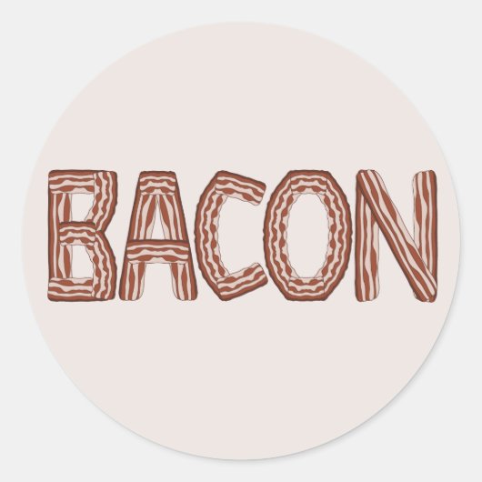 Bacon Sticker (Vorderseite)