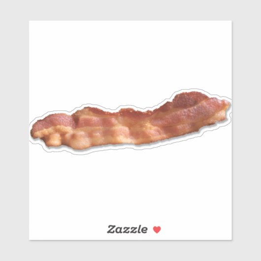Bacon Strip Aufkleber (Blatt)
