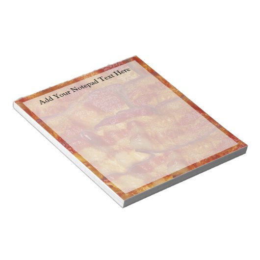 Bacon Strip Notizblock (angewinkelt)