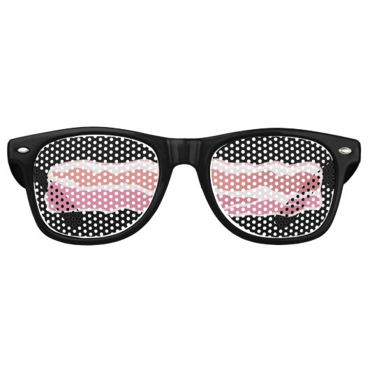 Bacon Strip Partybrille (Vorderseite)