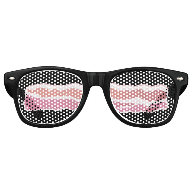 Bacon Strip Partybrille (Vorderseite)