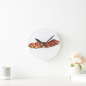 Bacon Strip Runde Wanduhr (Zuhause)