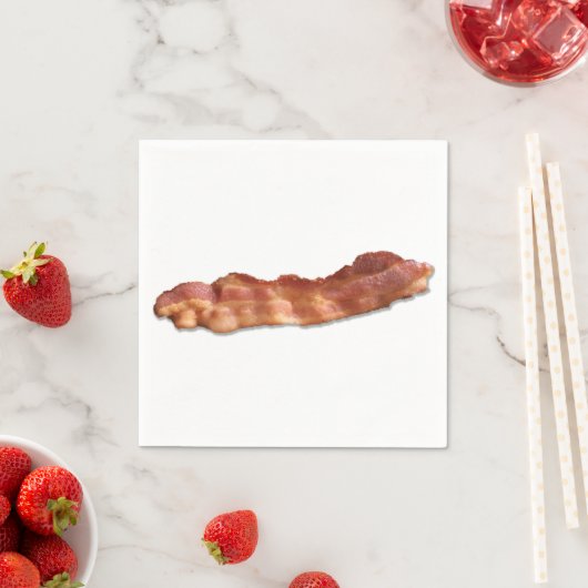 Bacon Strip Serviette (Beispiel)