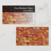 Bacon Strip Visitenkarte (Vorne/Hinten)