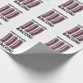 Bacon Süß Und Salzig Bacon Geschenkpapier (Ecke)