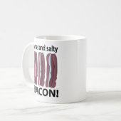 Bacon Sweet and Salty Bacon Kaffeetasse (Vorderseite Links)