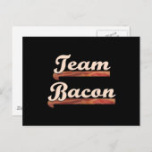 Bacon Team Postkarte (Vorne/Hinten)