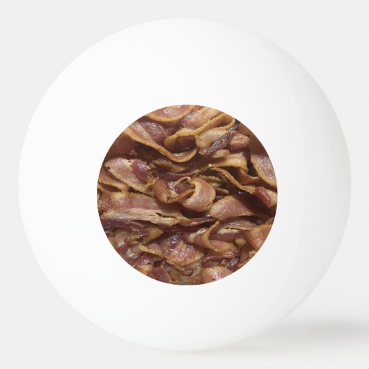 Bacon Tischtennisball (Vorderseite)