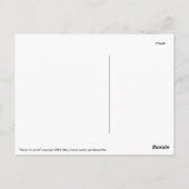 Bacon To Do List Postkarte (Rückseite)