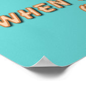 Bacon Tree Funny Print Poster Sign Spaß (Ecke)