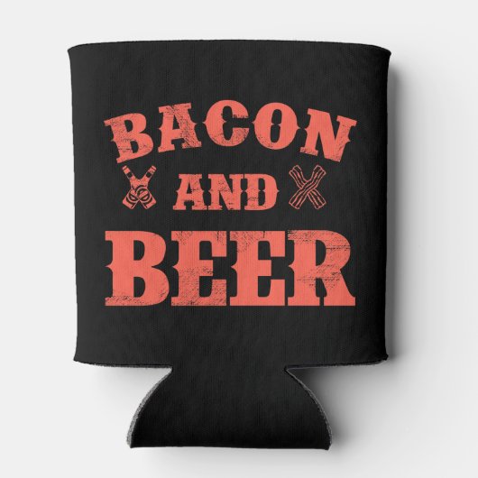 Bacon und Bier Dosenkühler (Rückseite)