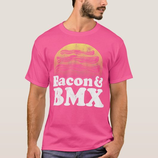 Bacon und Bmx T-Shirt (Vorderseite)