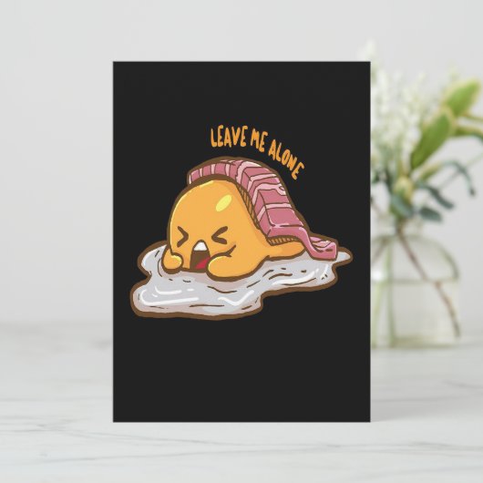 Bacon und Ei zum Spaß | Perfektes Geschenk für Sch (Stehend Vorderseite)