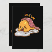 Bacon und Ei zum Spaß | Perfektes Geschenk für Sch (Vorne/Hinten)