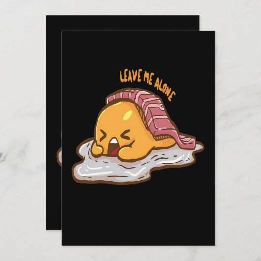 Bacon und Ei zum Spaß | Perfektes Geschenk für Sch (Vorne/Hinten)