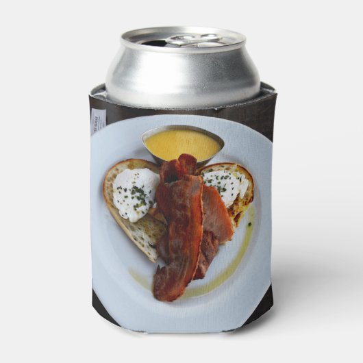 Bacon und Eier auf der Liebe Hörbrot, Dosenkühler (Kanne Vorderseite)