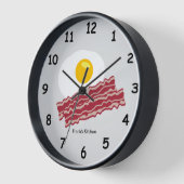Bacon- und Eier-Küchenuhr Uhr (Winkel)