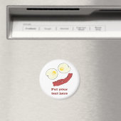 Bacon und Eier Magnet (In Situ (Geschirrspüler))