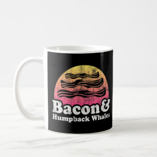 Bacon- und Humpbackwale oder Buckelwale Kaffeetasse