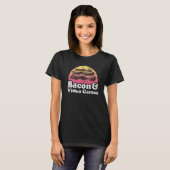 Bacon- und Videospiele oder Videospiele T-Shirt (Vorne ganz)