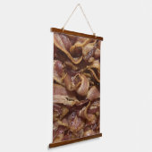 Bacon Wandteppich Mit Holzrahmen (Gewinkelt)